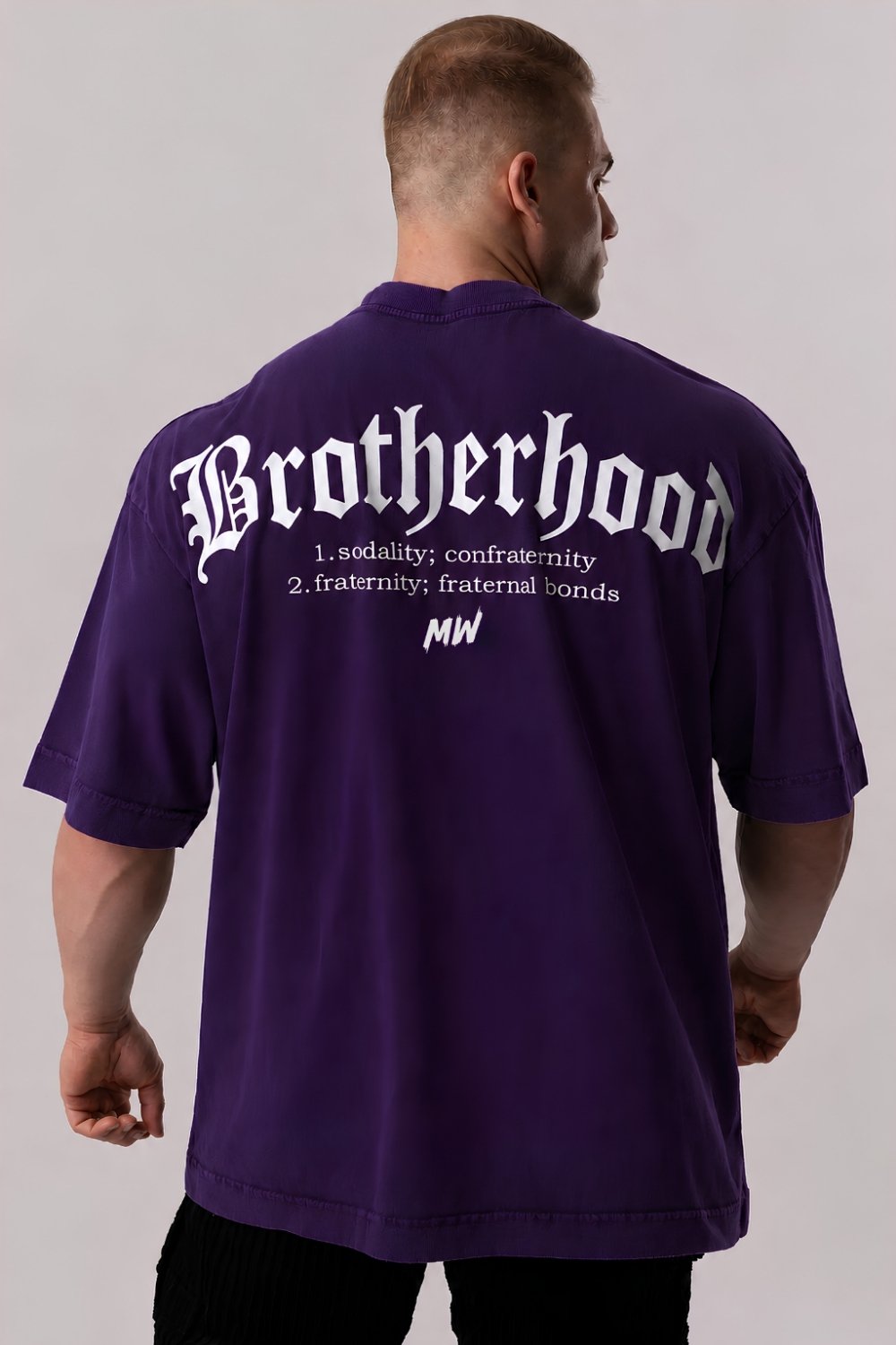 Brotherhood Definition Oversized Tee
