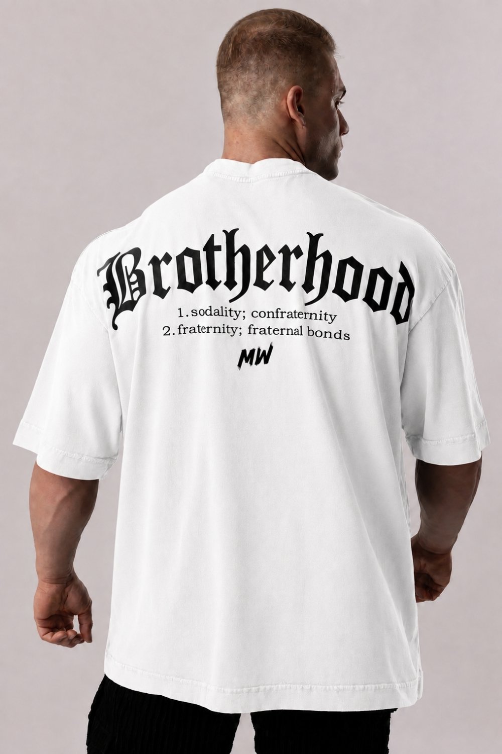 Brotherhood Definition Oversized Tee - Image 10
