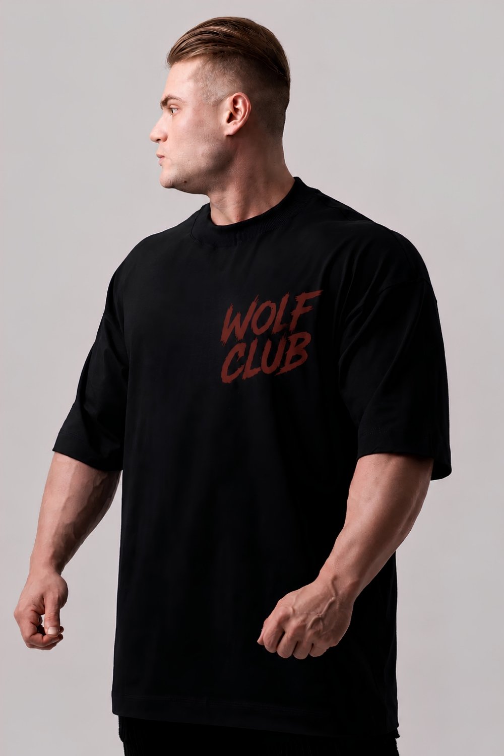Alternative view of Wolf Club Oversized Tee