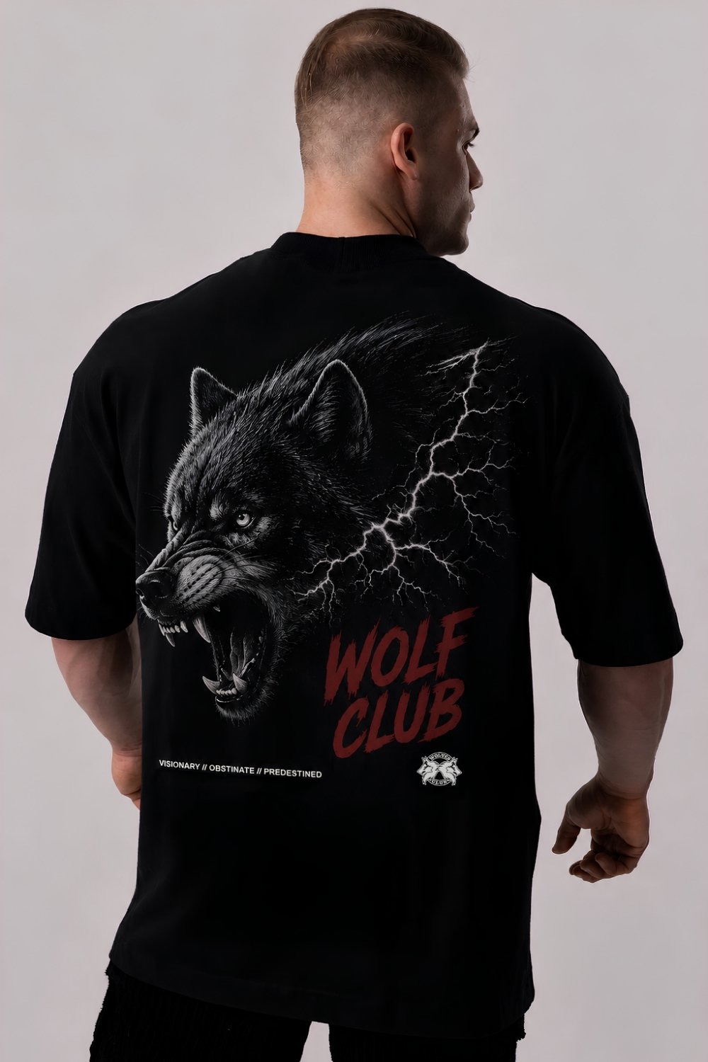 Wolf Club Oversized Tee
